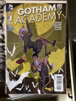 Gotham Academy #1 (2014, DC) 1st app of Maps Mizoguchi New Robin Hot Key
