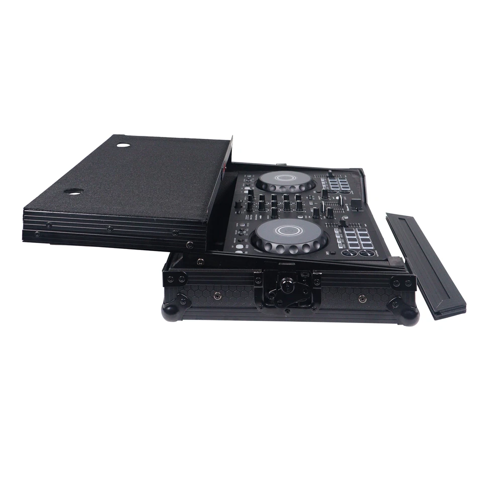 ProX X-DDJFLX4LTBL ATA Flight Case For Pioneer DDJ-FLX4 DDJ-SB3 DDJ-400 Black - Image 3 of 4