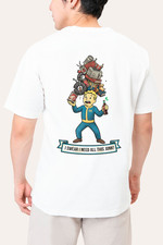 Fallout Vault Boy 111 T-Shirt  I Swear I Need All This Junk  Funny Gamer Tee
