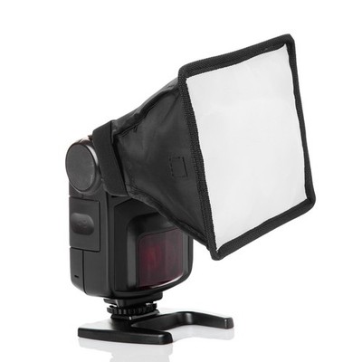 für Nikon SB-5000 SB-700 SB-300 6'' x 6.7'' Blitz Diffusor Softbox Schwarz