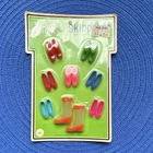 Vintage Mattel Junior Fashions Skipper Barbie Shoes & Boots Set, 8pc Multicolor