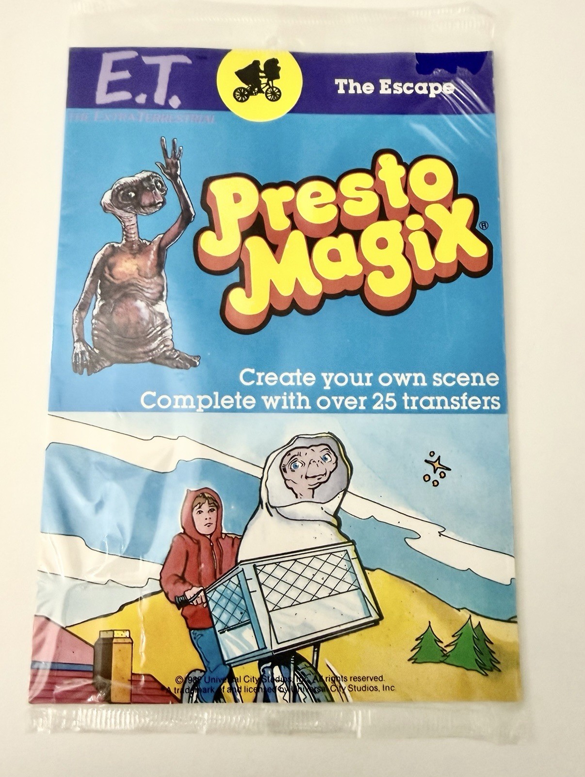 Vintage E.T. the Extra-Terrestial Presto Magix The Escape Sealed NIP Unused