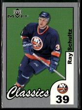 2002-03 Upper Deck MVP #210 Ray Schultz New York Islanders Rookie Classics Card