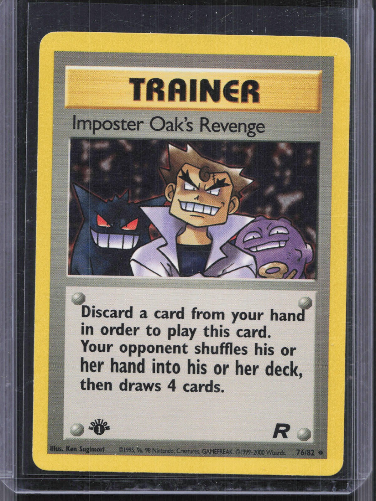 Imposter Oak's Revenge Uncommon Team Rocket 76/82 NM
