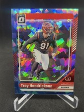 2024 Donruss Optic #43 Trey Hendrickson BLUE ICE Prizm #ed /15 SSP 