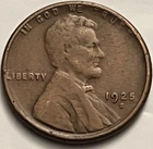 1925-S Lincoln Wheat Cent Penny San Francisco Mint Circulated JC1606