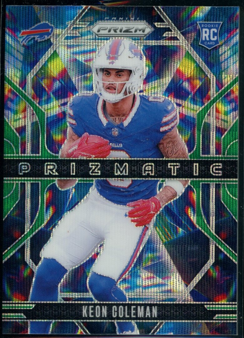 2024 Panini Prizm #15 Keon Coleman Prizmatic