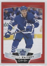 2019-20 O-Pee-Chee Wrapper Redemption Red Nikita Zaitsev #1 0c3