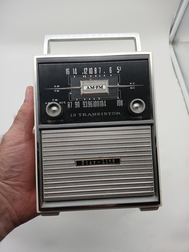 Star Lite 12 Transistor Radio Star Fire SF-400 For Parts Or Repair Not Working