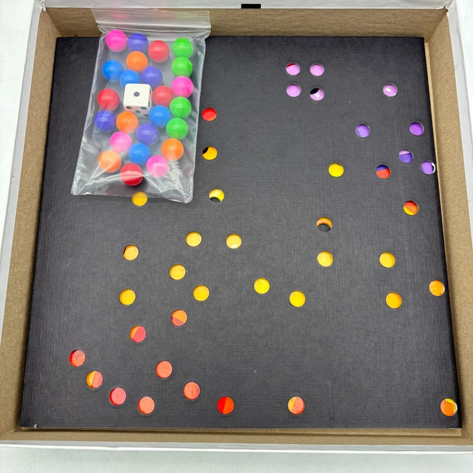 Aggravation COMPLETO Milton Bradley 2002 Clásico Mármol Carrera Familia Niños Foto 4 de 4