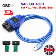 Vag Kkl 409.1 Obd2 Usb Diagnostic Cable Vw Audi Skoda Seat Interface Tool Uk Vag Kkl 409.1 Obd2 Usb Diagnostic Cable Vw Audi Skoda Seat Interface Tool Uk