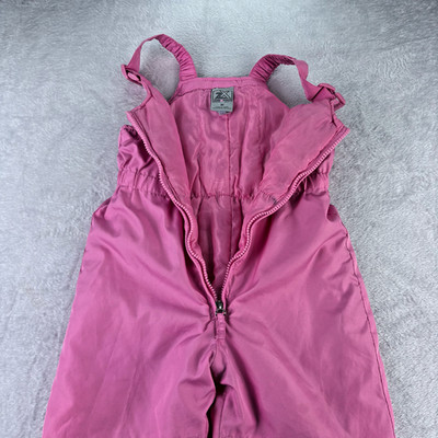 ZeroXposur Pink Snow Insulated Overalls Snowsuit Toddler 3T Snow Bib Snoveralls