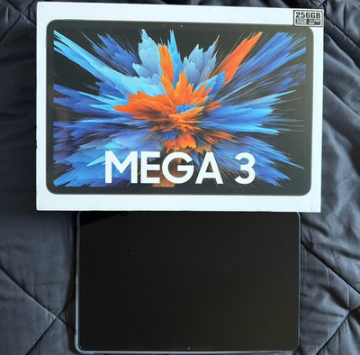 Blackview MEGA 3 Tablet 12GB RAM 256GB Gray Wi-Fi+4G w/ Keyboard Mouse Stylus