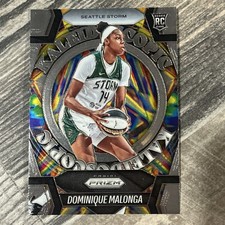 2025 Panini Prizm WNBA Dominique Malonga Kaleidoscopic Insert Rookie #15 Storm