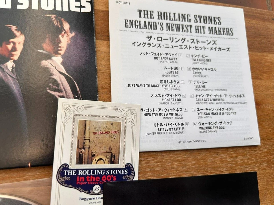 THE ROLLING STONES ENGLANDS NEWEST HIT MAKERS CD JAPAN DIGIPAK card wrap picture - Image 3 of 4