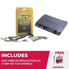 Maestro Ads-mrr2 Interface Module And Hrn-hrr-to2 Adapter For 2012 Toyota Maestro Ads-mrr2 Interface Module And Hrn-hrr-to2 Adapter For 2012 Toyota
