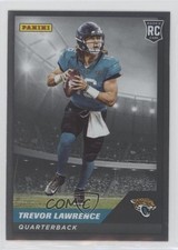 2021 Panini NFL Sticker & Card Collection Silver Trevor Lawrence #100 Rookie RC. rookie card picture