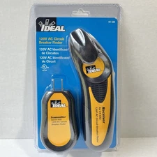 Ideal 120V Digital AC Circuit Breaker Finder Kit 61-532 Receiver & Transmitter