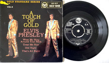 NM Elvis Presley A Touch Of Gold Volume 2 EP (RCX 1048) 45 Vinyl 7" 1960 e/t