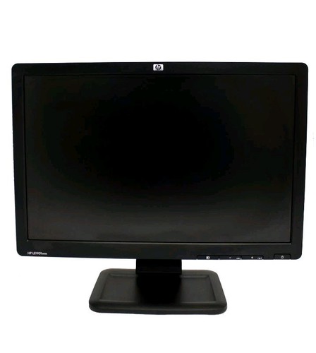 HP LE1901W LCD Color Monitor. Tested. VGA & Power Cord. Tiltable! Warranty!!