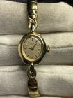 Timex Women's Vintage Gold Tone Bracelet Watch Analog Oval Dial Stick Manual