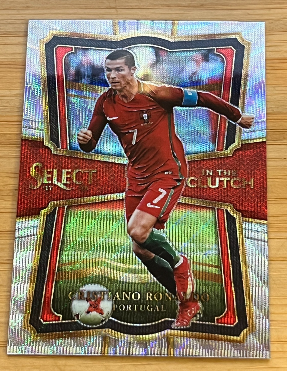 2017-18 Panini Select Cristiano Ronaldo In The Clutch Portugal #IC-2