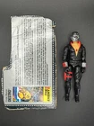 Vintage 1983 Hasbro G.I. Joe Destro V1 ARAH Figure w/ File Card Incomplete