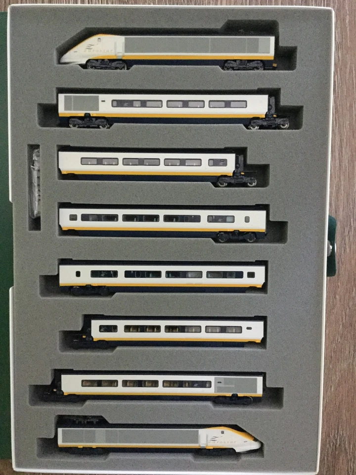 KATO 10-1295 EUROSTAR 8-Car basic set like TGV ICE Thalys - read-lesen-lire