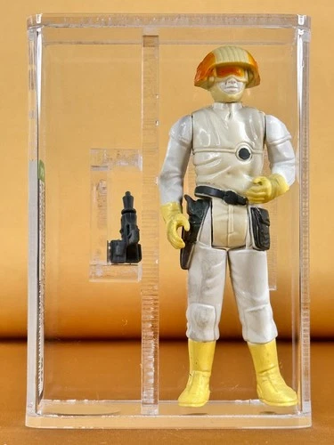 VINTAGE STAR WARS AFA 80 CLOUD CAR PILOT PBP VARIANT PALE FACE NO COO