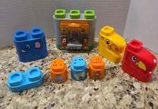 Leap Frog Leapfrog Builders Safari Animals Build  Learn Sounds Smart Cube