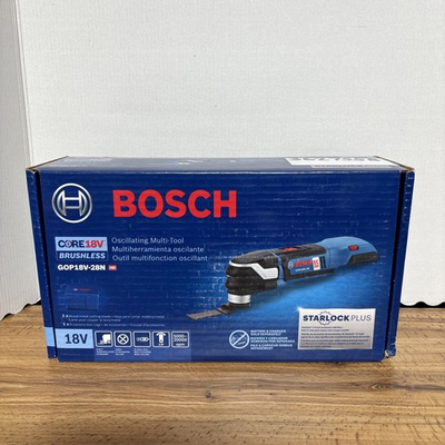 #ad Bosch GOP18V 28N 18 volt Cordless Brushless Oscillating Multi Tool ONLY. New $68.00