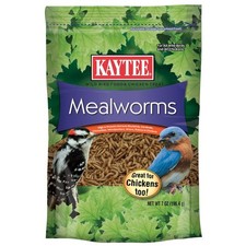 Kaytee Bluebird Dried Mealworm Mealworms 7 oz Pack of 6 