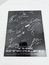 THE BOYZ Chase Signed Promo Album Autographed The Stealer Kpop flaw [US SELLER]