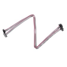 2 x IDC 6 Pins Connector Flat Ribbon Cable Female Connector 20cm 1.27mm Pitch