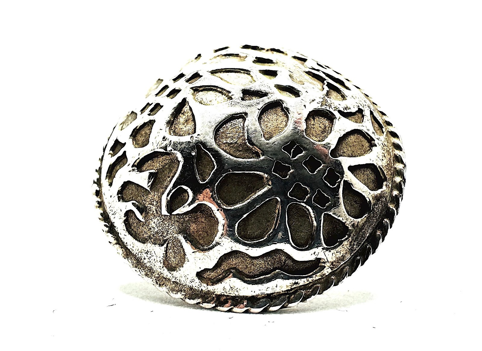 925 Silver Ring Solid ° Large 58° Jewelry Design … - image 2