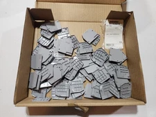 78pc. ENTRELEC FEM 6 GRIS 11836816 TERMINAL BLOCK END CAPS, COVERS