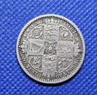 1849 Florin Victoria British Silver Coin