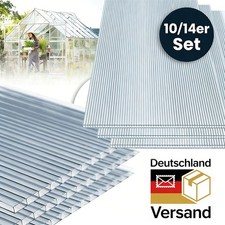 Piastre a camera cava in policarbonato piastra a doppio ponte 4 mm 6 mm piastre passanti serra