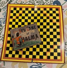 Halma - Vintage Board Game - John Jaques & Son of Hatton Garden, London