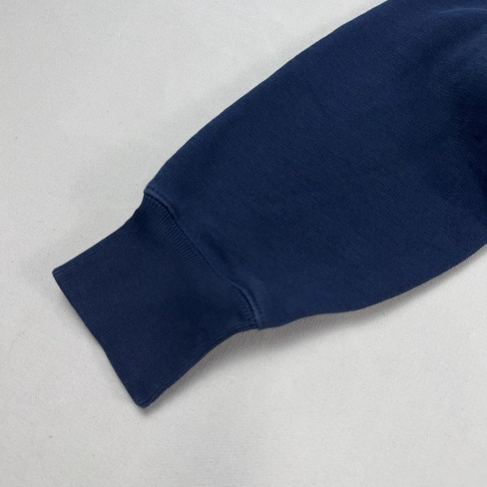 Ralph Lauren Polo Pink Hoodie Mens Small Navy Blue Pony Logo Sweatshirt Sweater - Image 4 of 4