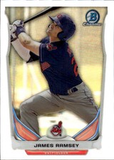 2014 Bowman Draft James Ramsey #CTP-68 Chrome Top Prospects Refractors 16N