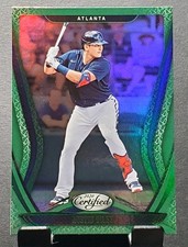 2020 Panini Chronicles Certified #26 Austin Riley BRAVES Green Parallel⚾️NM/MT