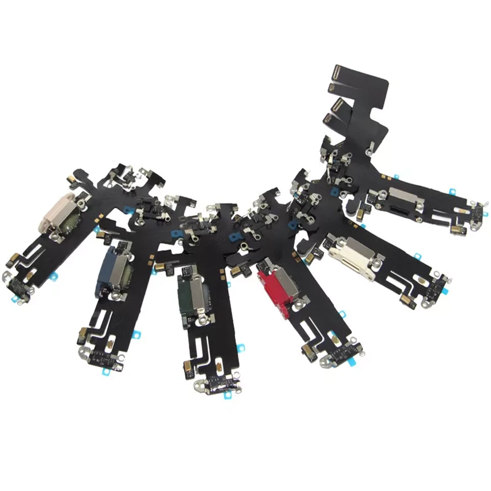 Conector de base de puerto de carga de micrófono conector de audio OEM para iPhone 13 13 Mini 13 Pro Max Foto 3 de 4