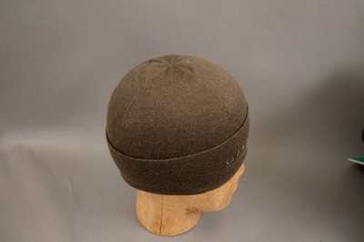 GIVENCHY Paris Ribbed Knit Beanie 100% Wool - Dark Olive  display picture 1