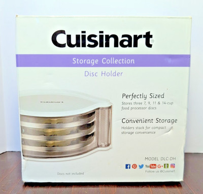 Cuisinart Food Processor Storage Collection Disc Holder - Model DLC-DH