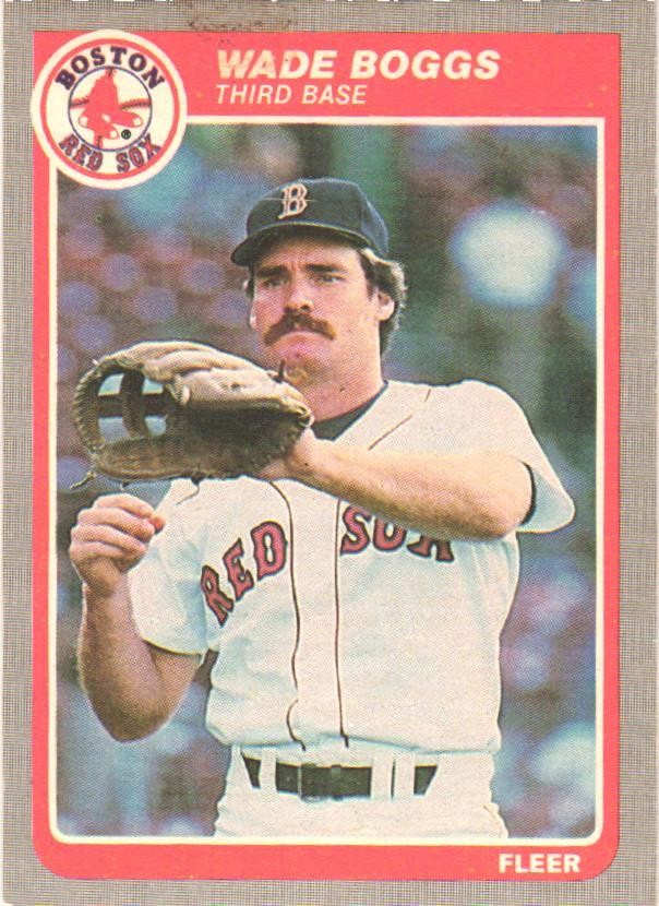 1985 Fleer #151 Wade Boggs