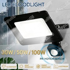 10W-100W LED Floodlight Light Outdoor Garden Security Outside Flood Lights IP66
