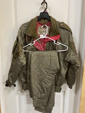 Vintage Kaelin two piece Ski Suit Jacket And Pants Olive Green