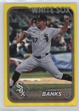 2024 Topps Update Yellow Rainbow Foil Tanner Banks #US129 0h1