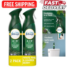 Febreze White Pine Juniper Limited Edition Air Freshener Spray 2 Pack